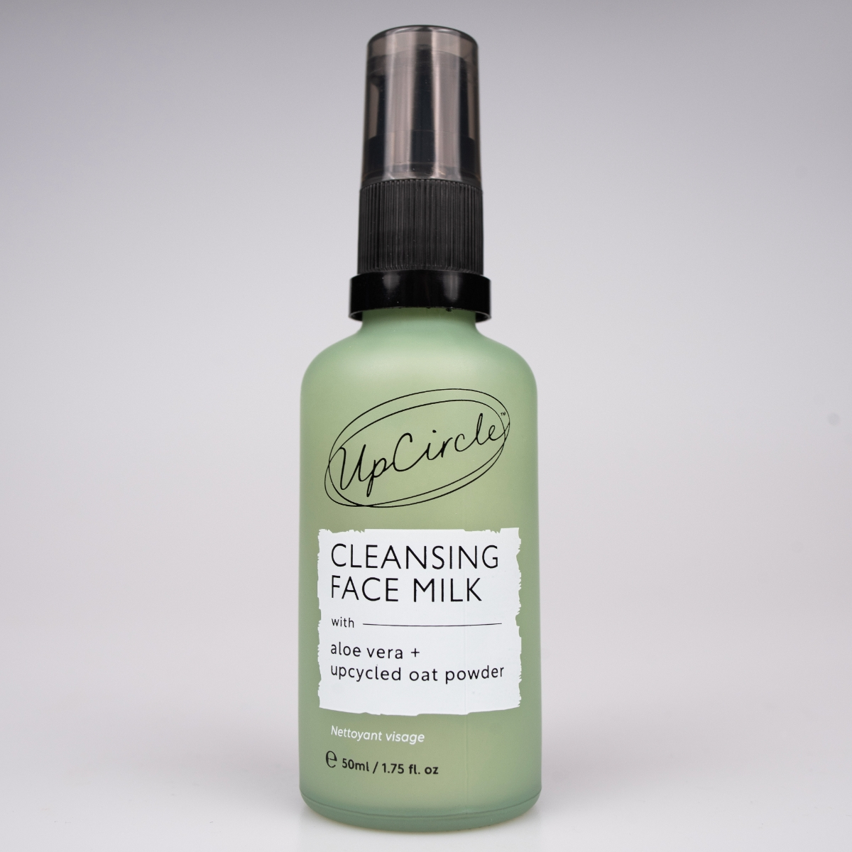 UpCircle Cleansing Face Milk with Aloe Vera + Upcycled Oat Powder