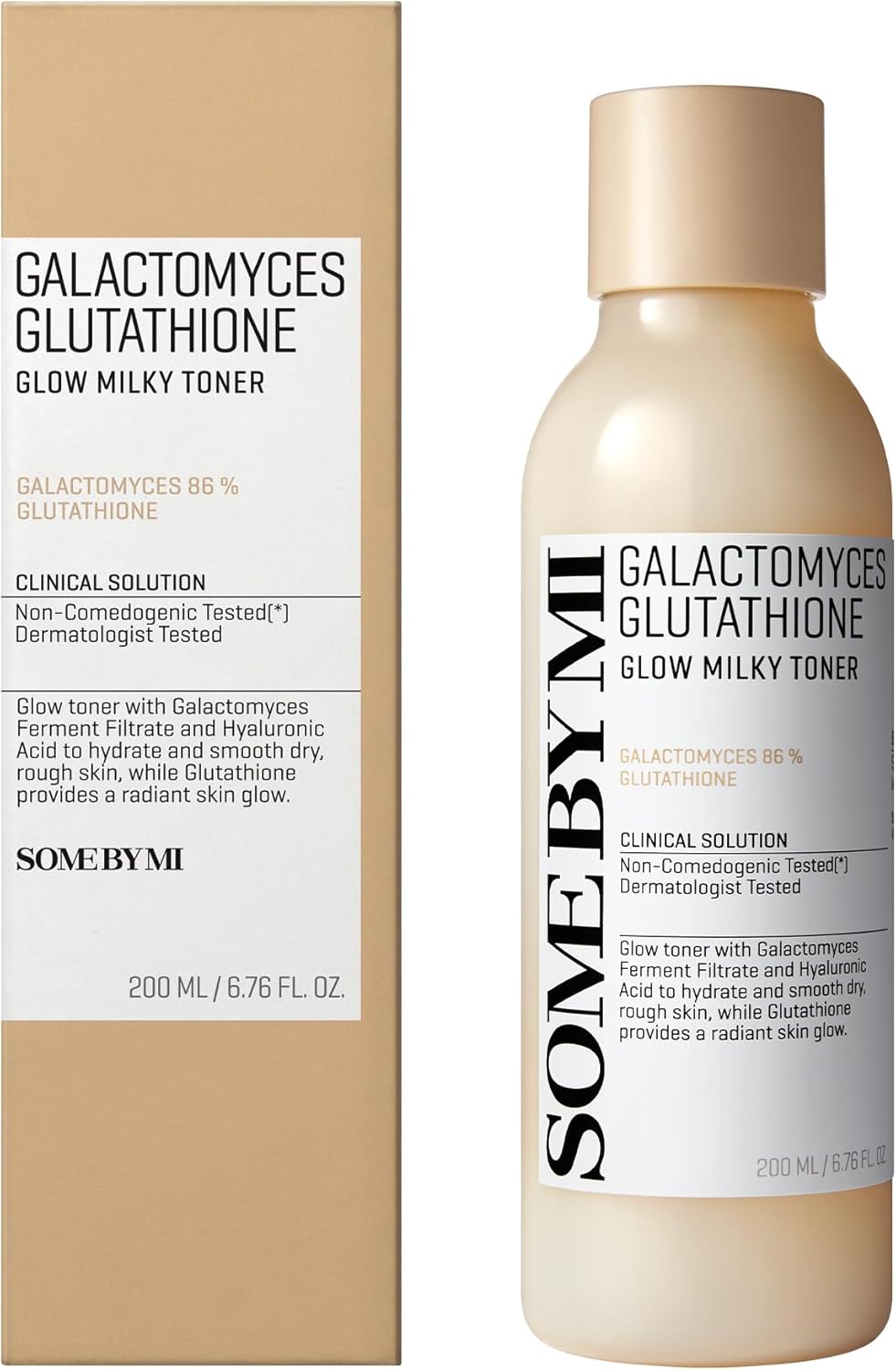 Some By Mi Galactomyces Glutathione Glow Milky Toner 200ml