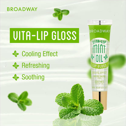 Broadway Vita-Lip Clear Lip Gloss 14ml