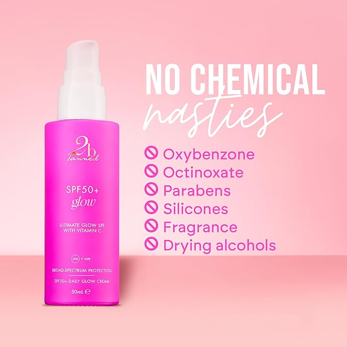 2bTanned SPF50 Glow Daily Cream 50ml