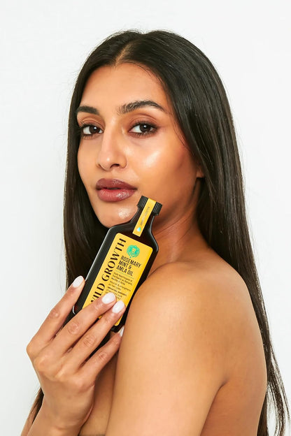 Wild Growth Rosemary Mint &amp; Amla Strengthening Oil 100ml