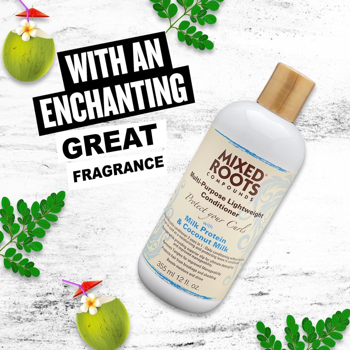 Mixed Roots Multi-Purpose Lightweight Conditioner 355ml
