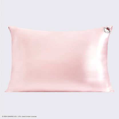 Kitsch x Hello Kitty Pillowcase - Solid Pink Kitty Face