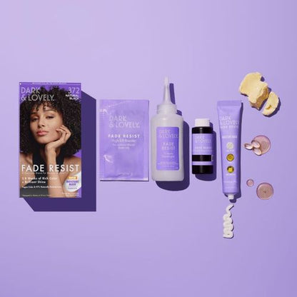 Softsheen Carson Dark &amp; Lovely® Fade Resist Rich Conditioning Color 372 NATURAL BLACK