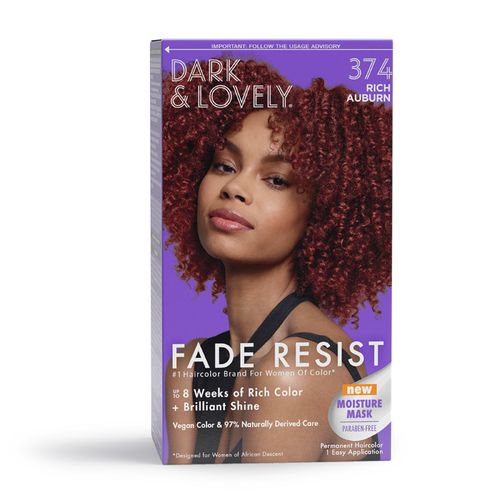Softsheen Carson Dark &amp; Lovely® Fade Resist Rich Conditioning Color 374 RICH AUBURN