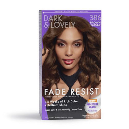Softsheen Carson Dark &amp; Lovely® Fade Resist Rich Conditioning Color 386 BROWN SUGAR