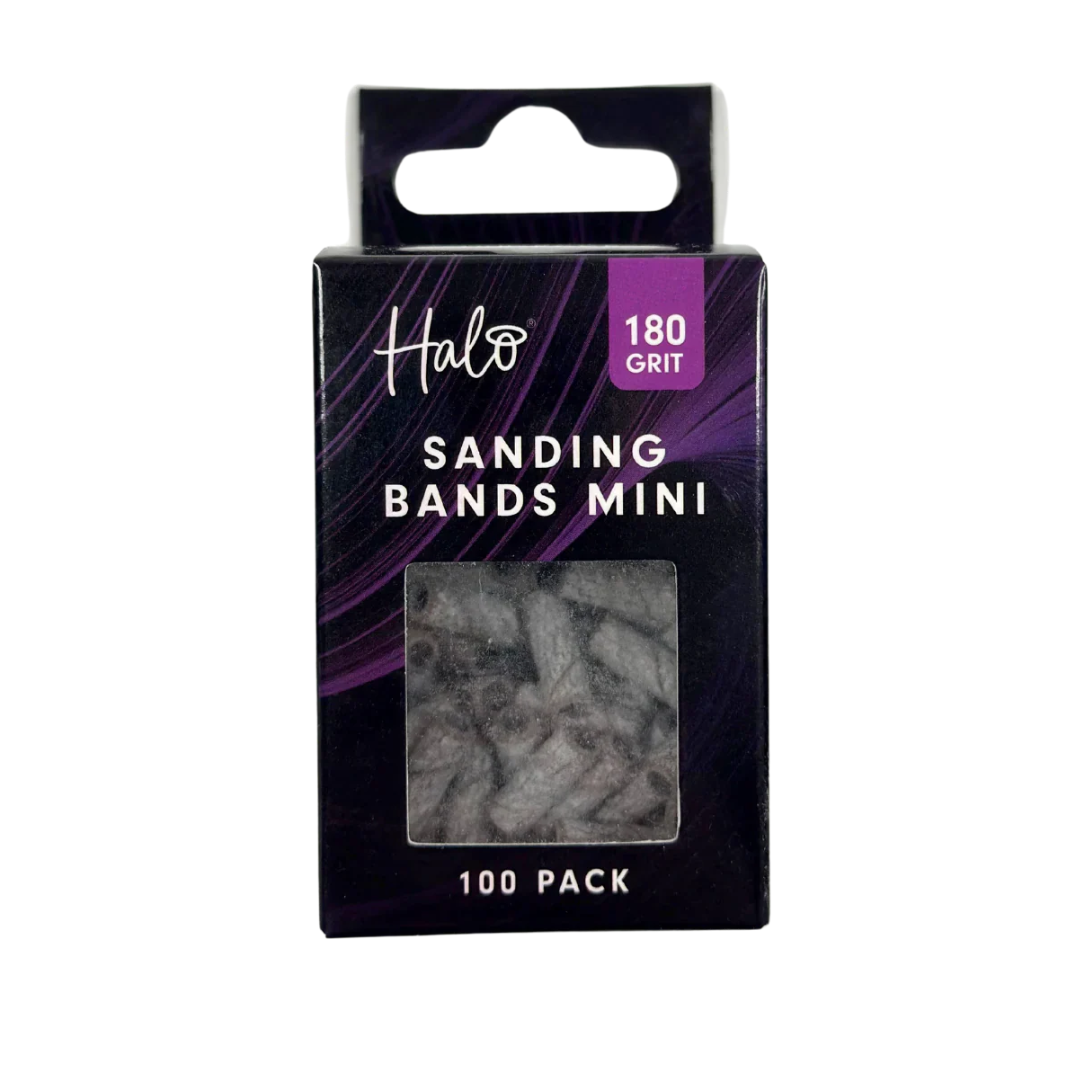 Halo Sanding Bands Mini White 100 pack