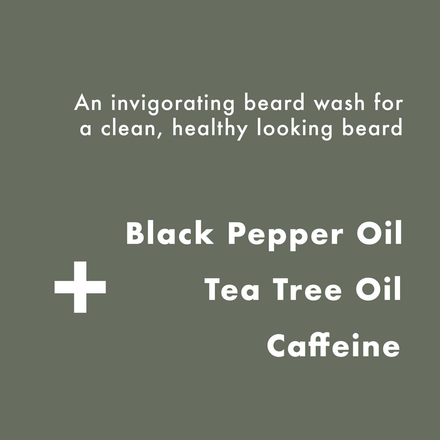ManCave Blackspice Beard Wash 100ml