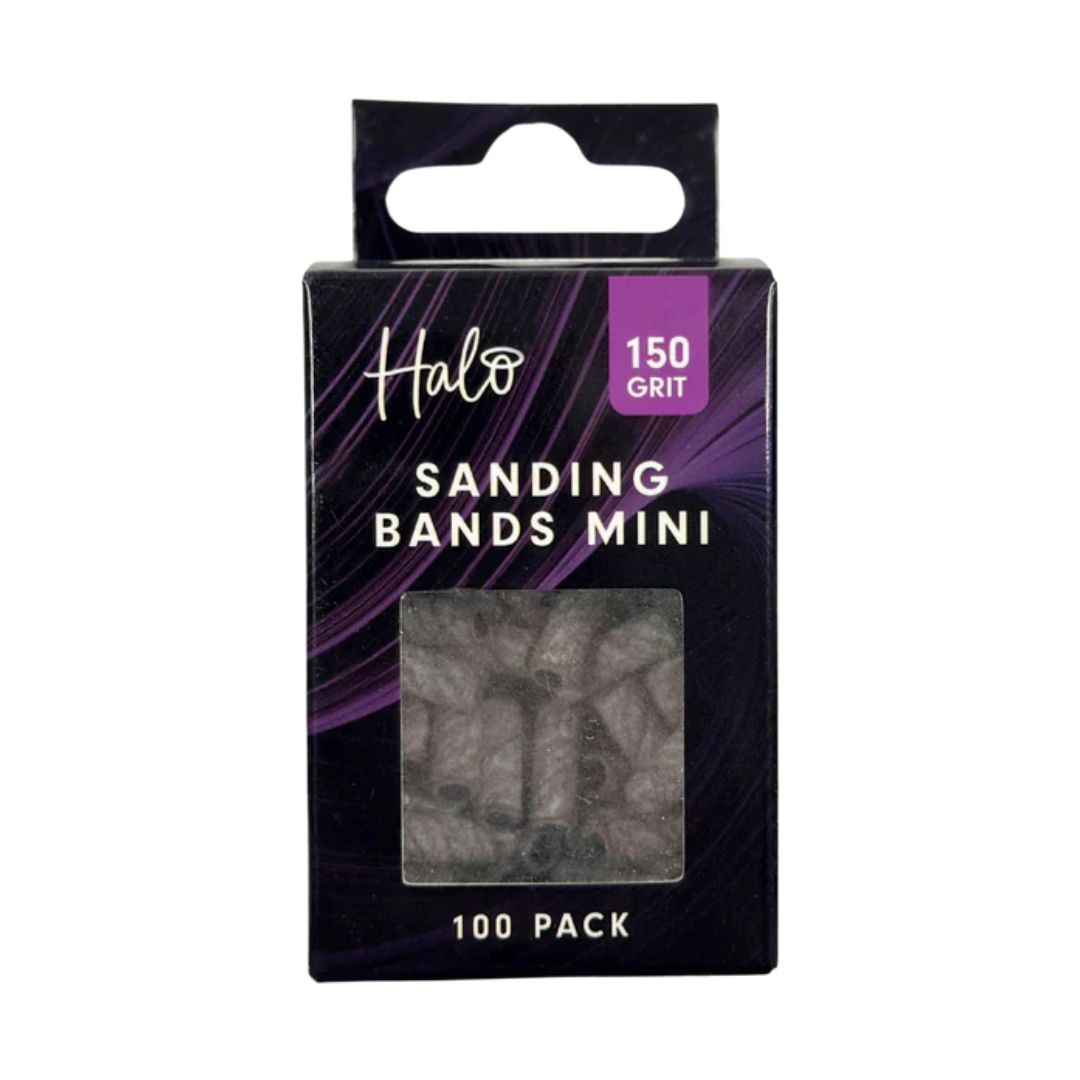 Halo Sanding Bands Mini White 100 pack