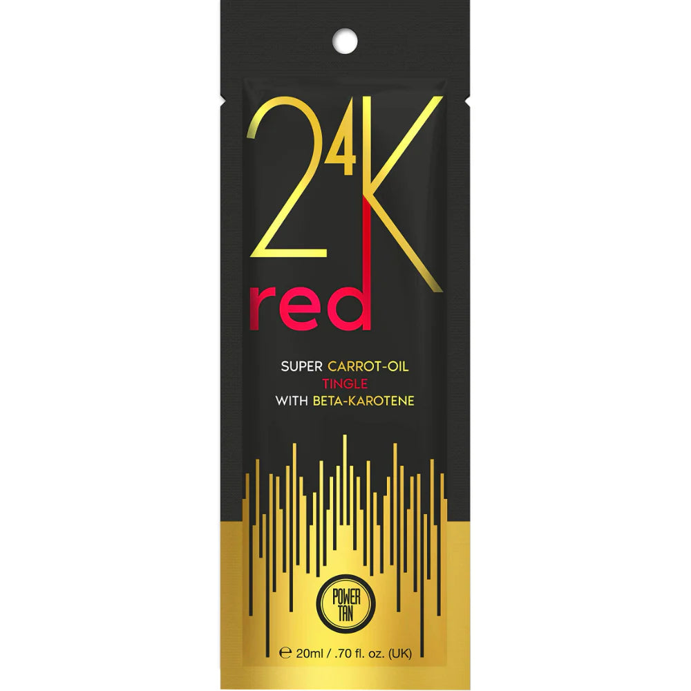PowerTan 24K Red Super Carrot Oil Tingle