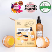 UpCircle Cleanse, Tone + Moisturise Set- 3pcs