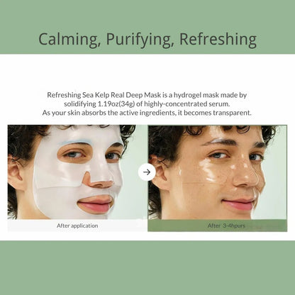 Biodance Refreshing Sea Kelp Real Deep Mask 1pc