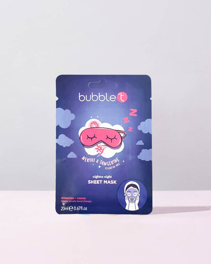 Bubble T Neroli &amp; Tangerine Hydrating Face Sheet Mask (20ml)