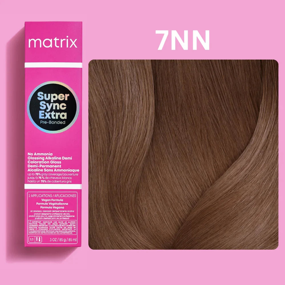 Matrix Super Sync Pre-Bonded Glossing Alkaline Demi-Permanent Hair Colour