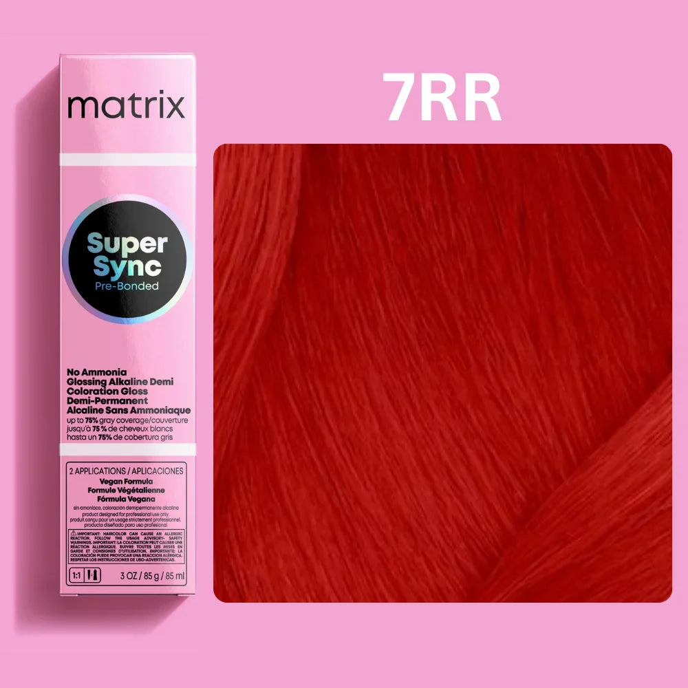 Matrix Super Sync Pre-Bonded Glossing Alkaline Demi-Permanent Hair Colour