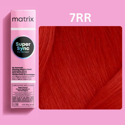 Matrix Super Sync Pre-Bonded Glossing Alkaline Demi-Permanent Hair Colour