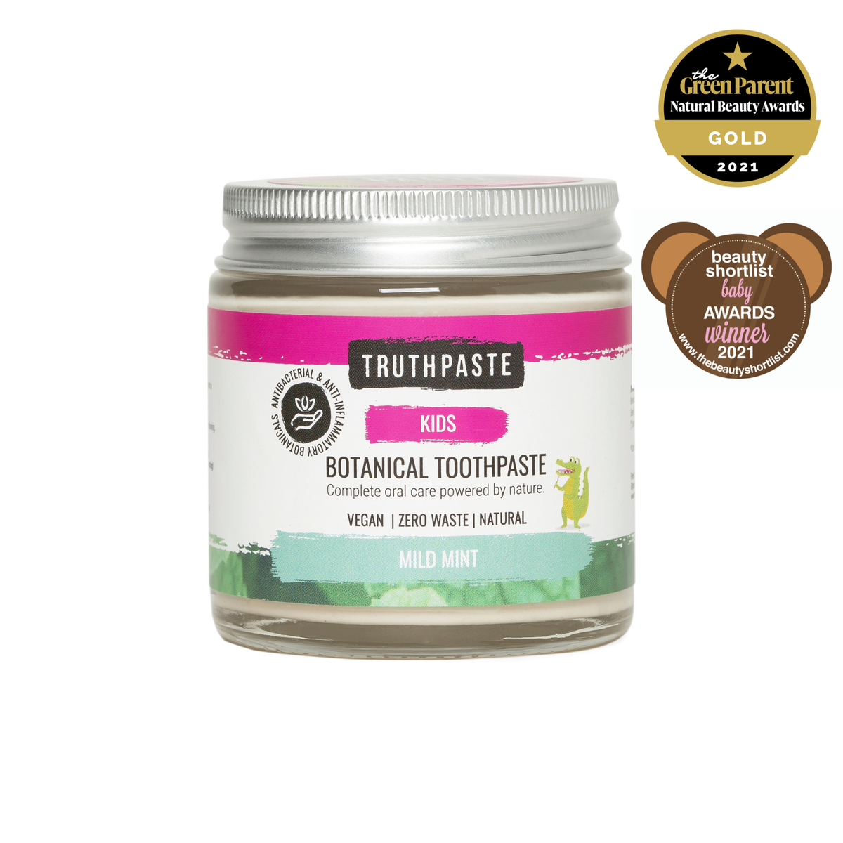 Truthpaste Apllication Method Truthpaste Botanical Toothpaste Kids: Mild Mint 100ml – Kiyo Beauty