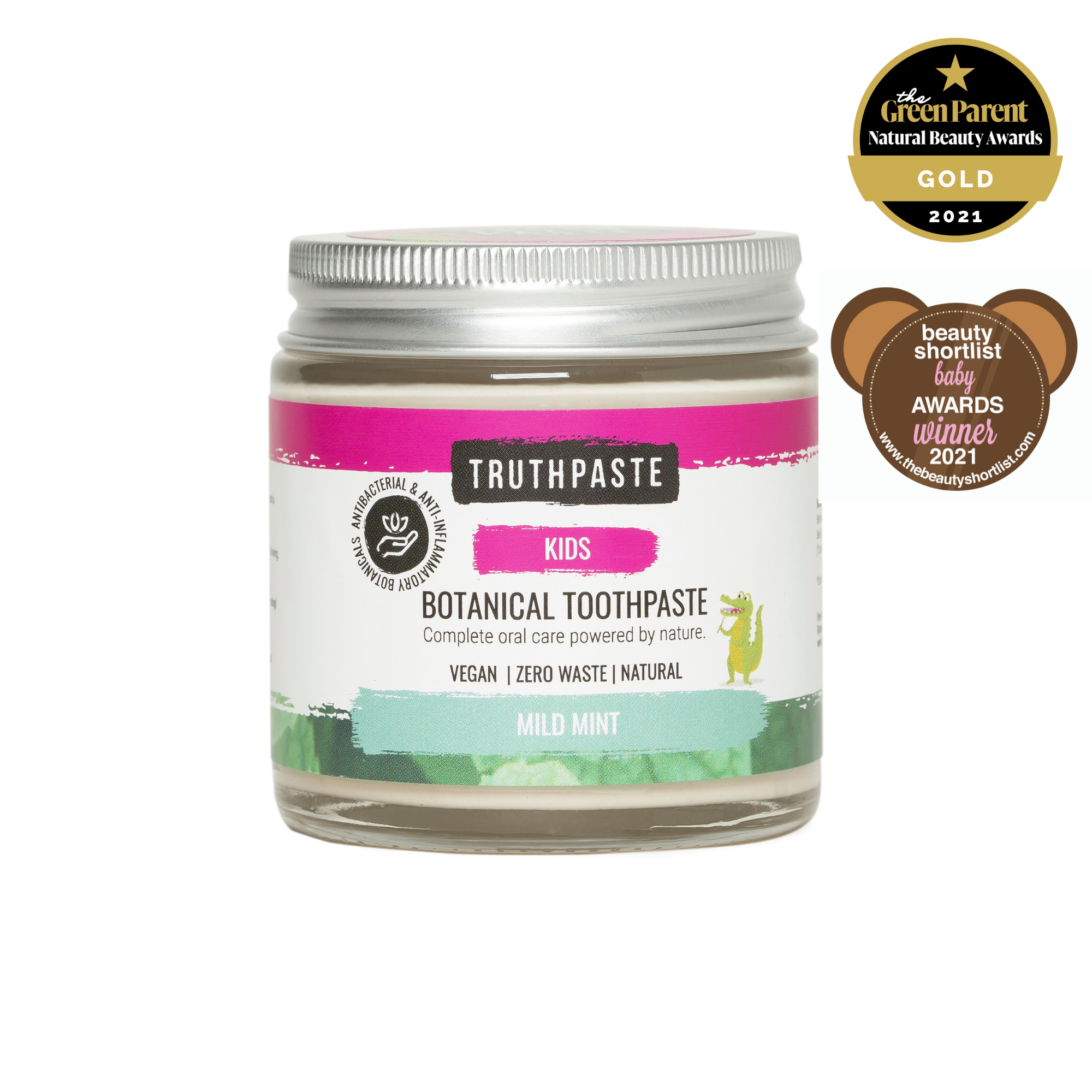 Truthpaste Botanical Toothpaste Kids: Mild Mint 100ml