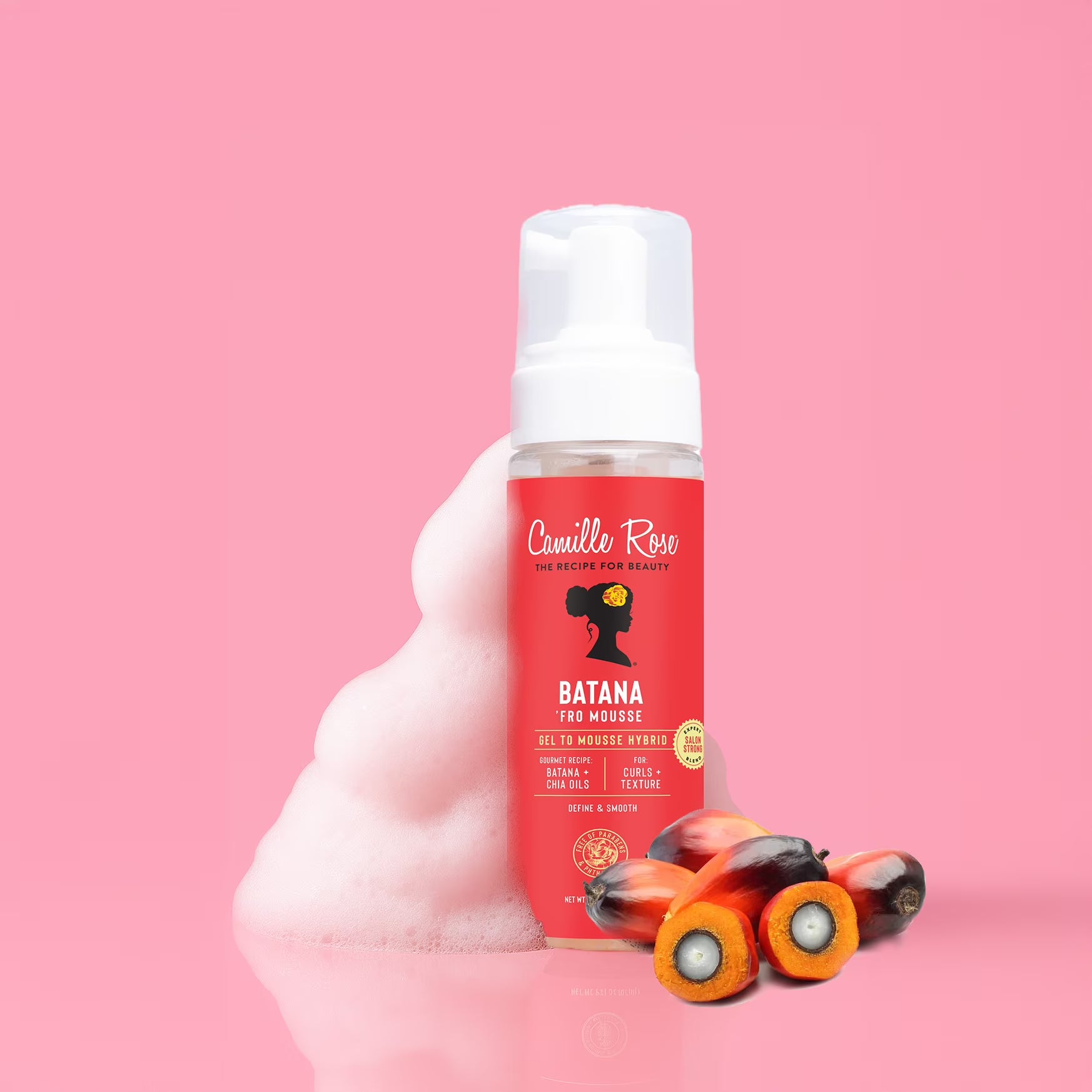 Camille Rose Batana Miracle Oil Fro Mousse 7oz/ 207ml
