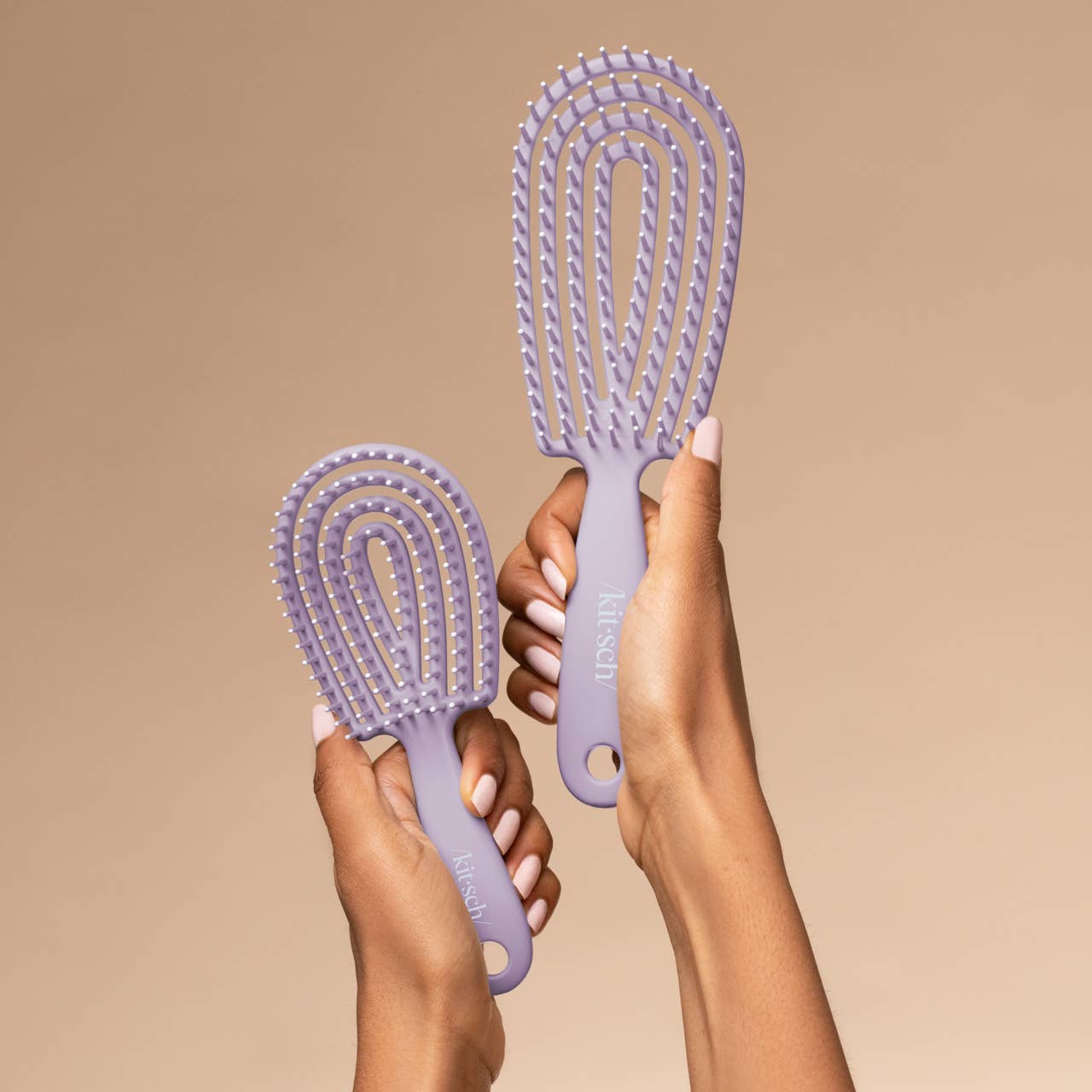 Kitsch Violet Soft Detangling Flexi Brush - Mini