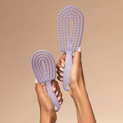Kitsch Violet Soft Detangling Flexi Brush - Mini