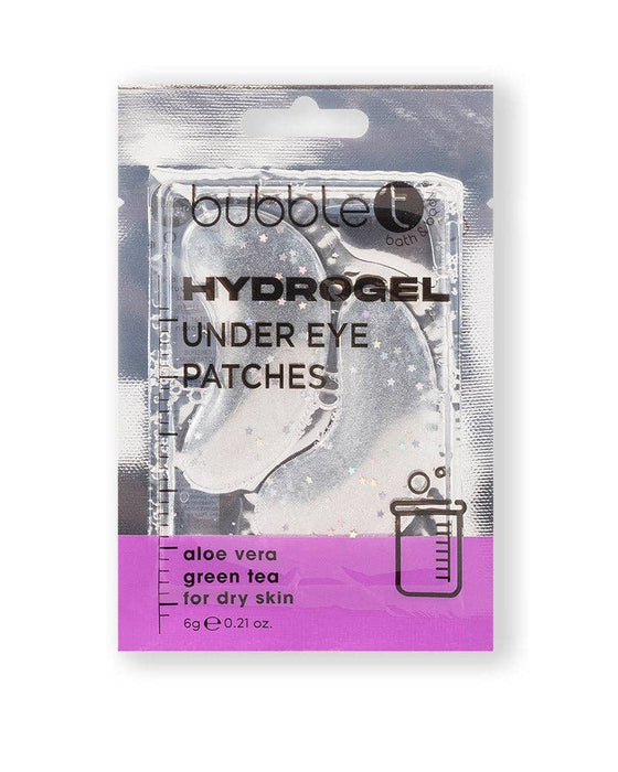 Bubble T Hydrogel Under Eye Patches - Aloe Vera & Green Tea
