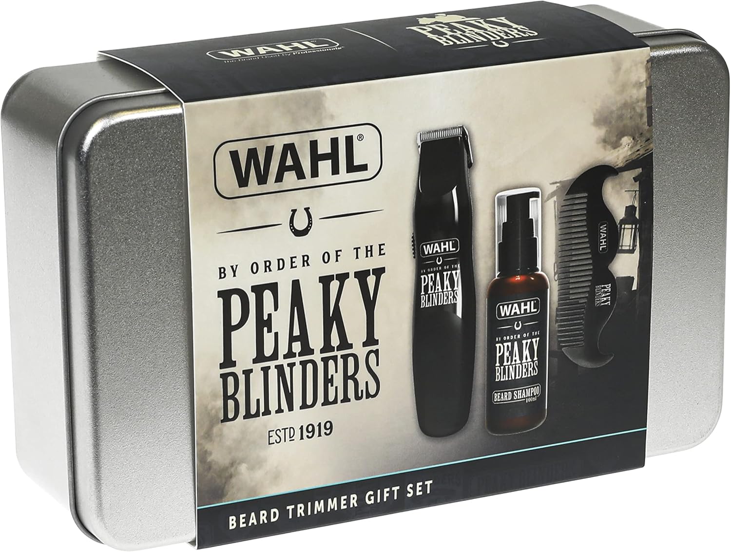 Wahl Peaky Blinders Beard Trimmer Gift Set