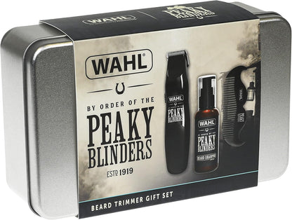 Wahl Peaky Blinders Beard Trimmer Gift Set