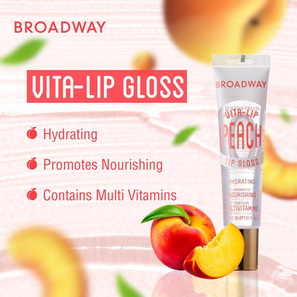 Broadway Vita-Lip Clear Lip Gloss 14ml