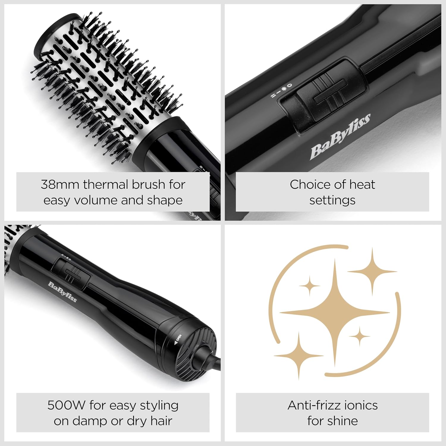 BaByliss Flawless Volume Hot Air Brush
