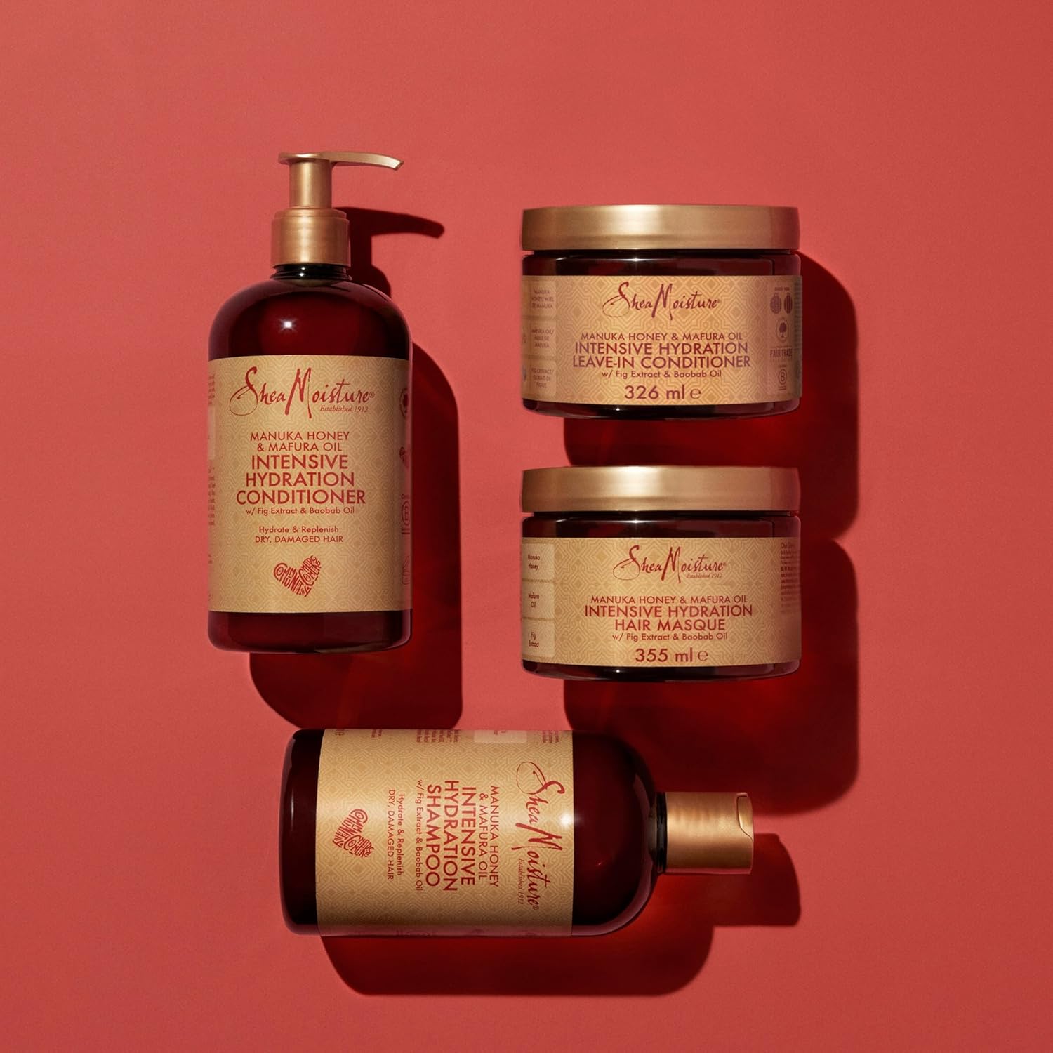 SheaMoisture Manuka Honey &amp; Mafura Oil Intensive Hydration Leave-In Conditioner 326ml