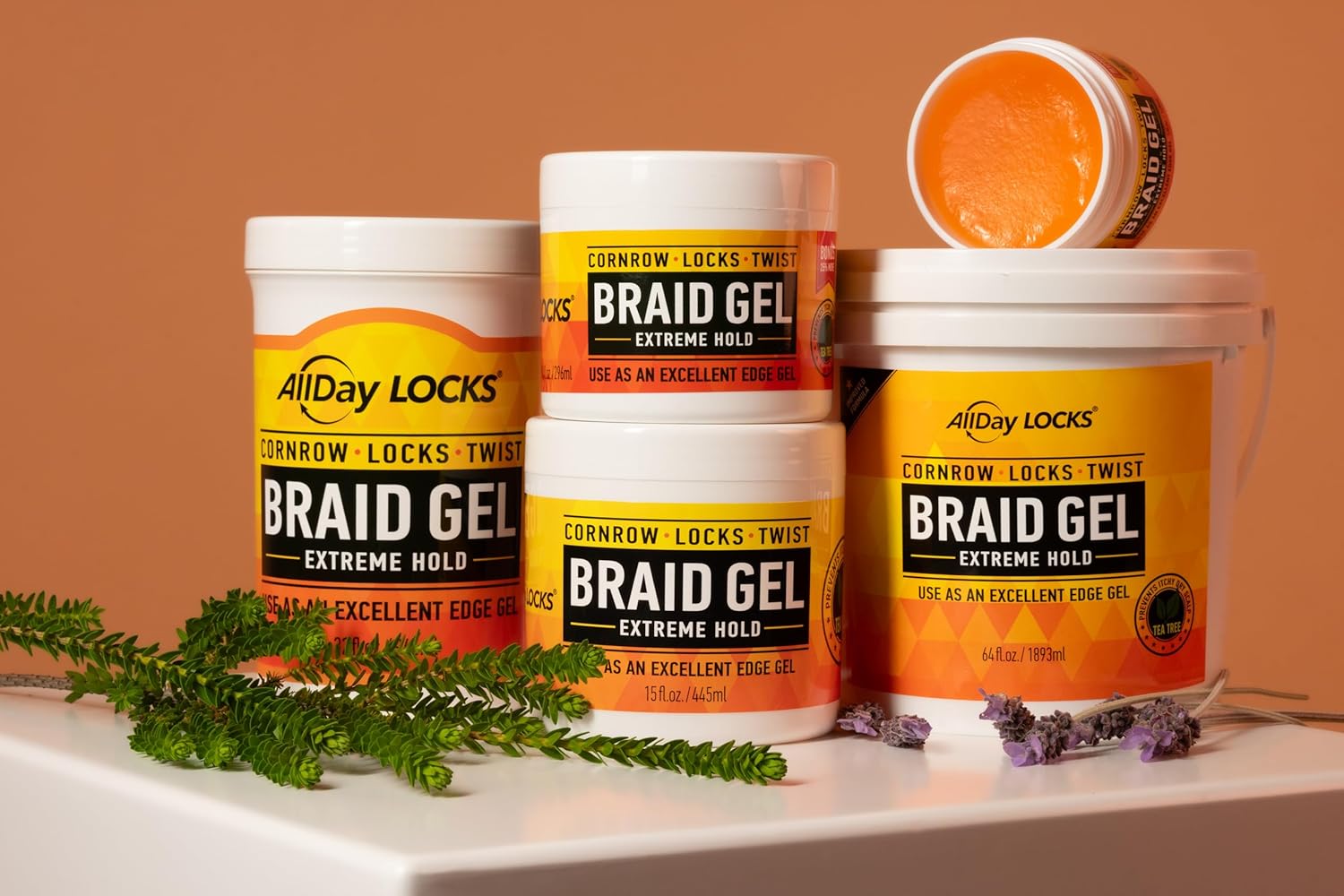 AllDay Locks Braid Gel Extreme Hold