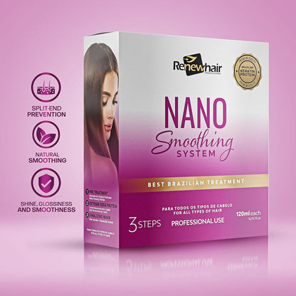 Renewhair Professional Nano Smoothing System Kit (3 x 120ml)
