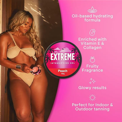 2bTanned Peach Extreme Intensifying Gel 100g