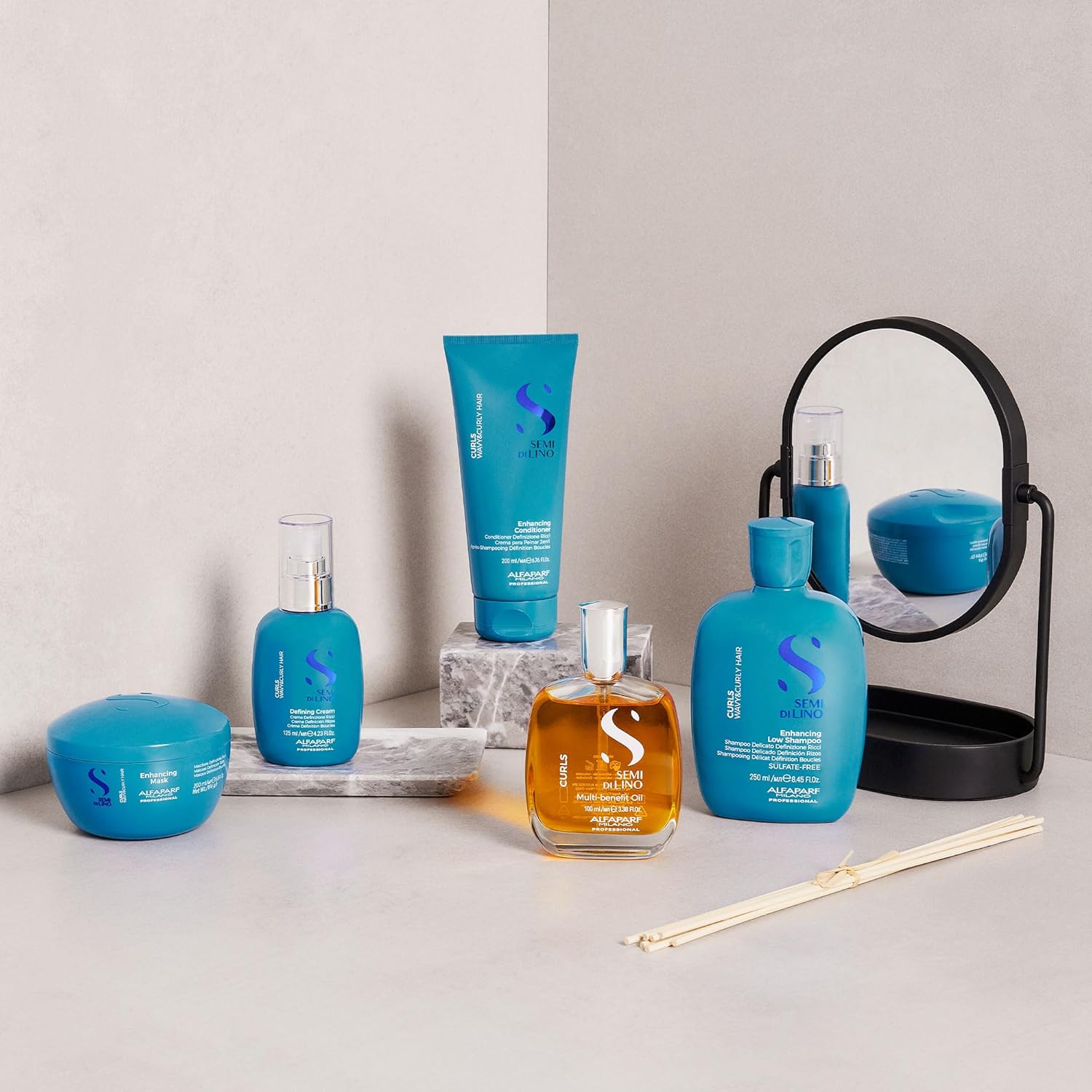 Alfaparf Milano Semi Di Lino Curls Enhancing Low Shampoo