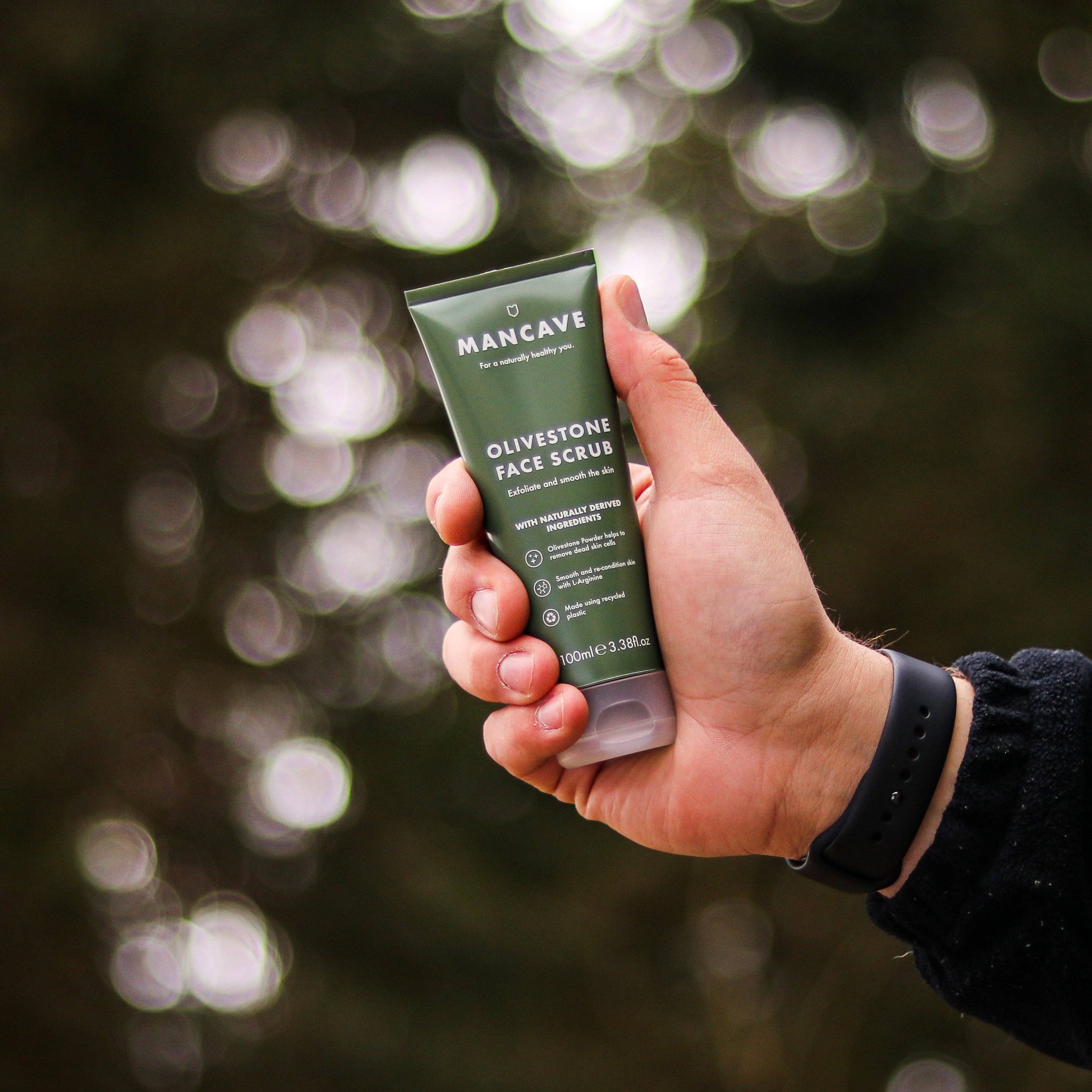 ManCave Olivestone Face Scrub 100ml