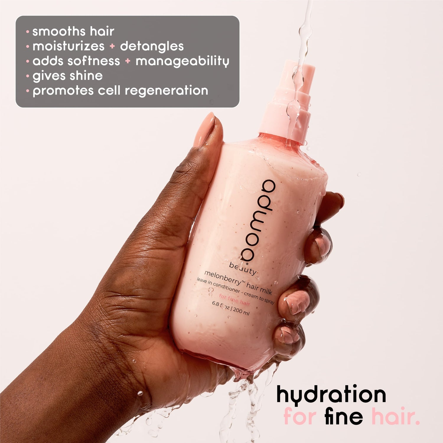 Adwoa Beauty Melonberry™ Hair Milk Leave-In Conditioner