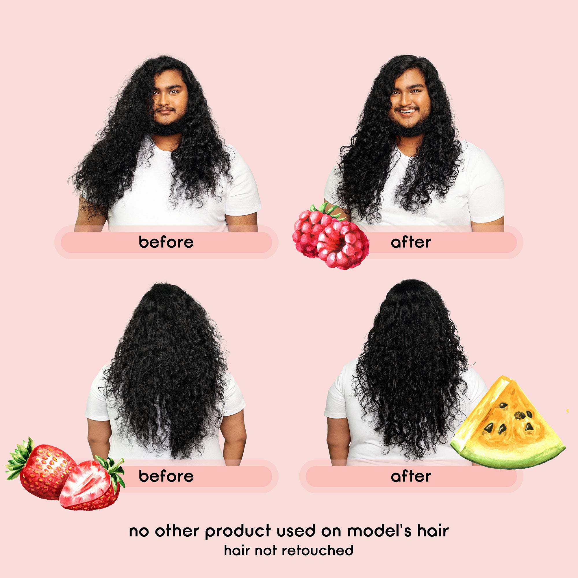 Adwoa Beauty Melonberry™ Hair Milk Leave-In Conditioner