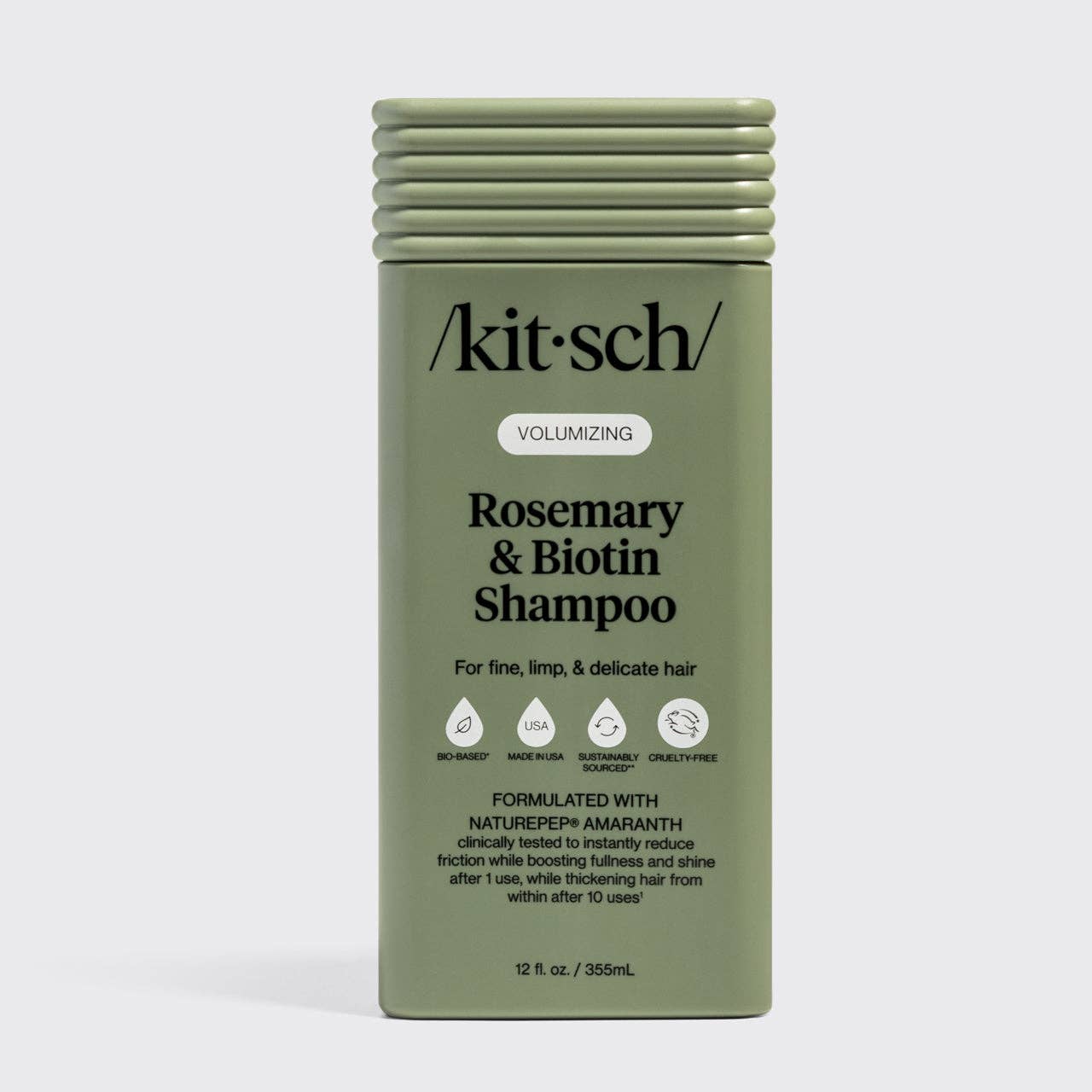 Kitsch Volumizing Rosemary & Biotin Bottle Shampoo 12oz