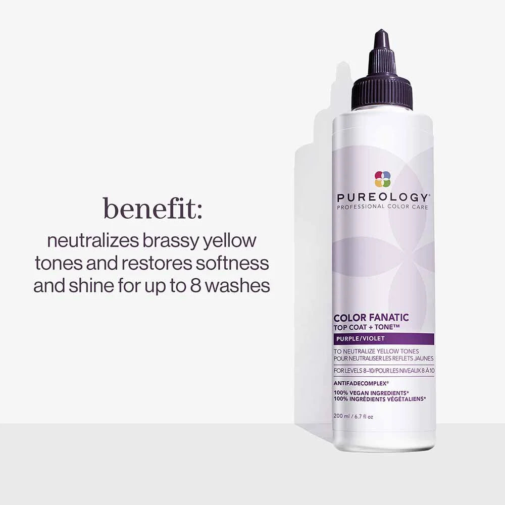 Pureology Color Fanatic Top Coat + Tone
