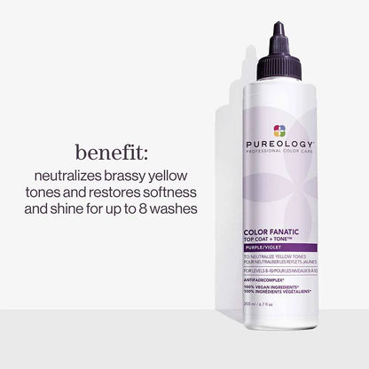 Pureology Color Fanatic Top Coat + Tone