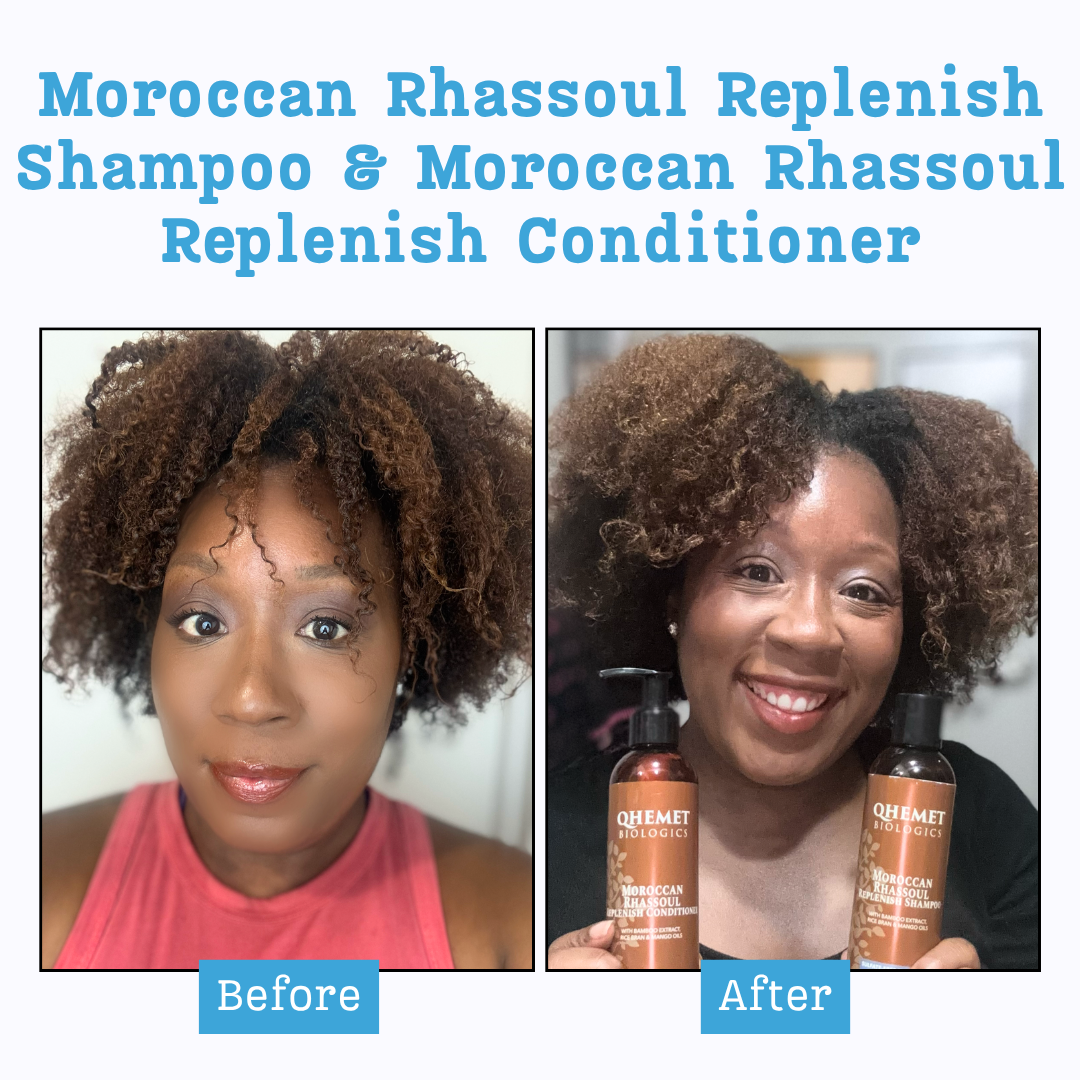Moroccan Rhassoul Replenish Shampoo 250ml