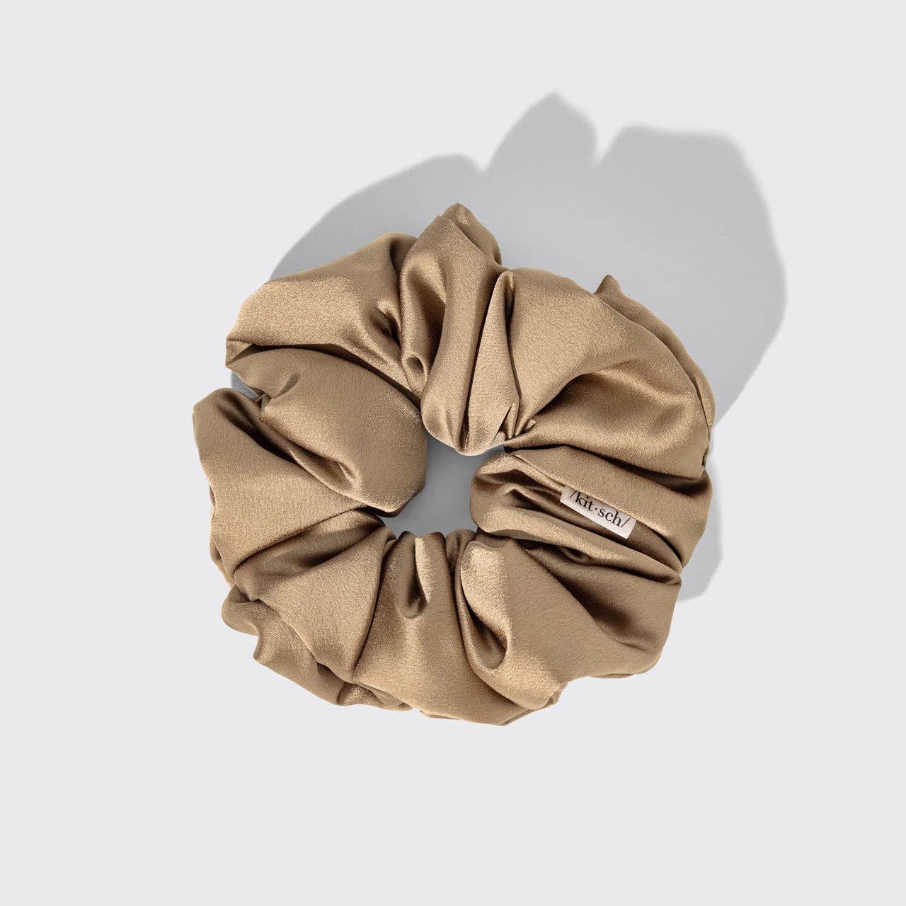 Kitsch Pillow Scrunchies® in Satin 4pc - Black