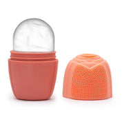 Ancient Wisdom Silicone Ice Face Roller - Peach