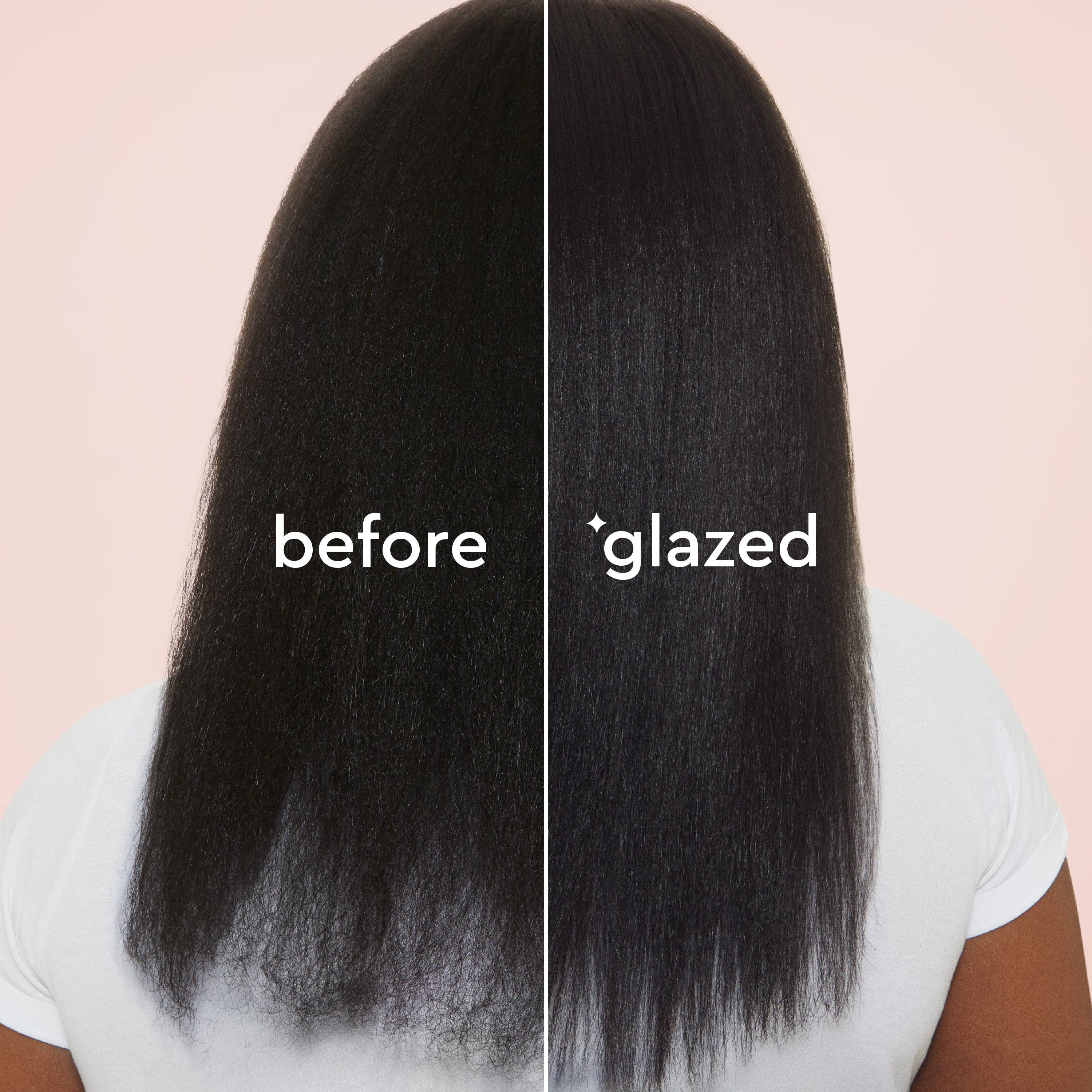 Glaze Supergloss Lustrous Ebony - For Ravens/Black Hair 190ml