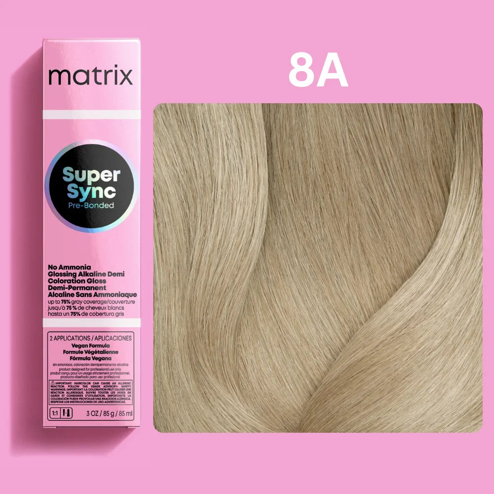 Matrix Super Sync Pre-Bonded Glossing Alkaline Demi-Permanent Hair Colour