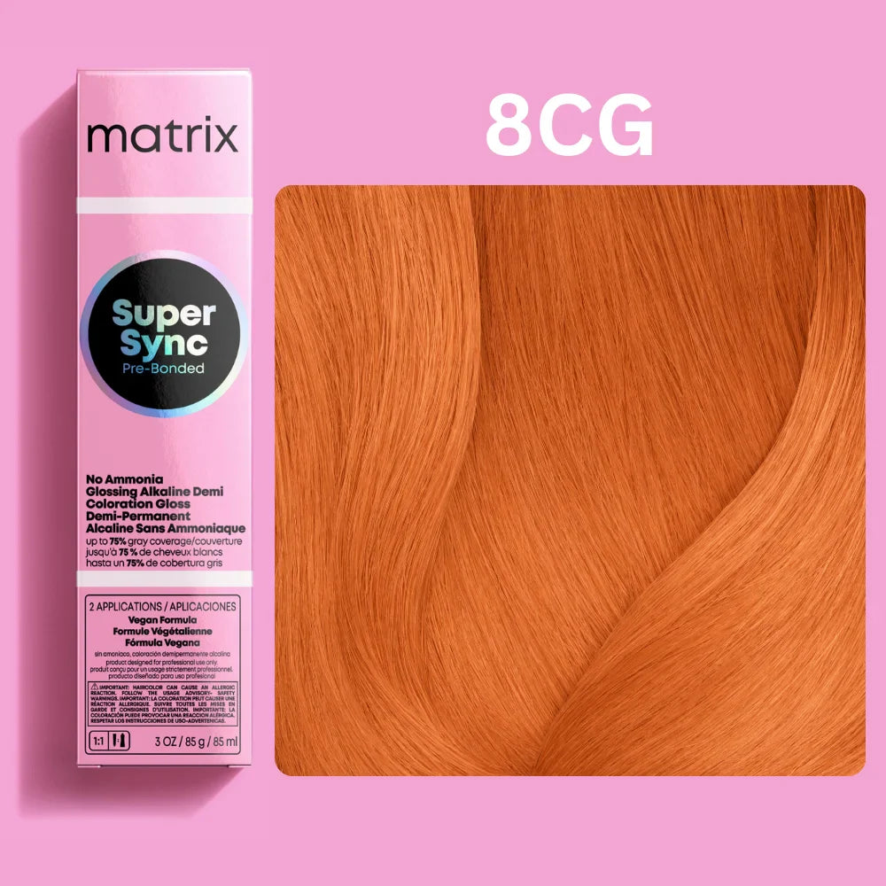Matrix Super Sync Pre-Bonded Glossing Alkaline Demi-Permanent Hair Colour