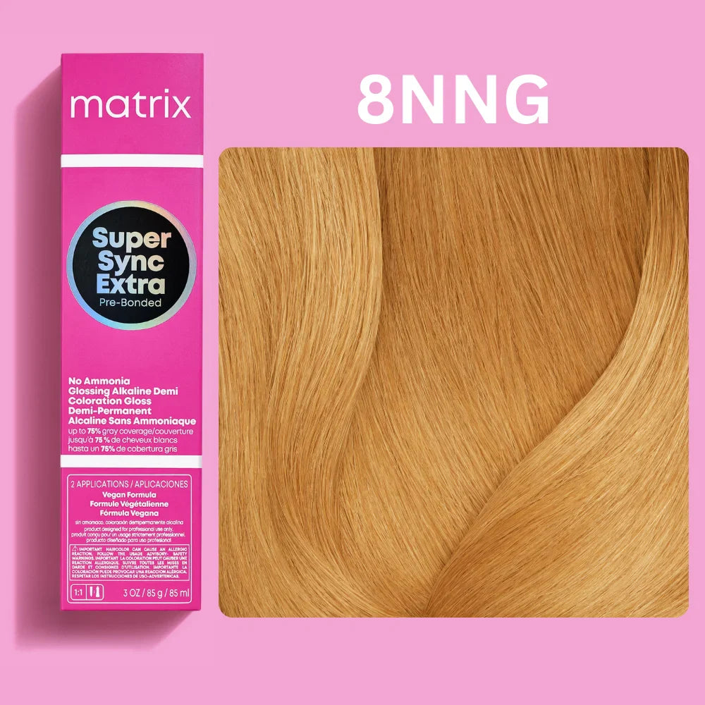 Matrix Super Sync Pre-Bonded Glossing Alkaline Demi-Permanent Hair Colour