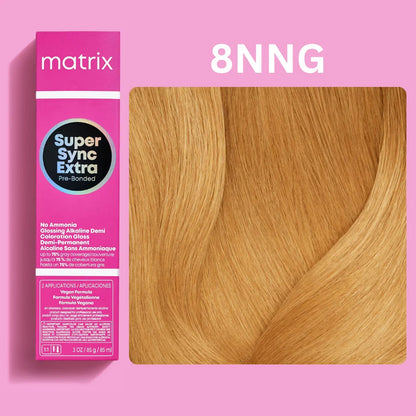 Matrix Super Sync Pre-Bonded Glossing Alkaline Demi-Permanent Hair Colour