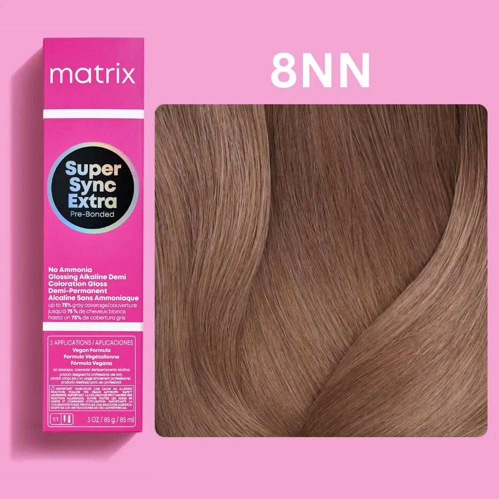 Matrix Super Sync Pre-Bonded Glossing Alkaline Demi-Permanent Hair Colour